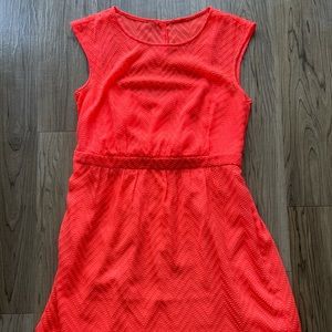 J.Crew Neon Orange dress